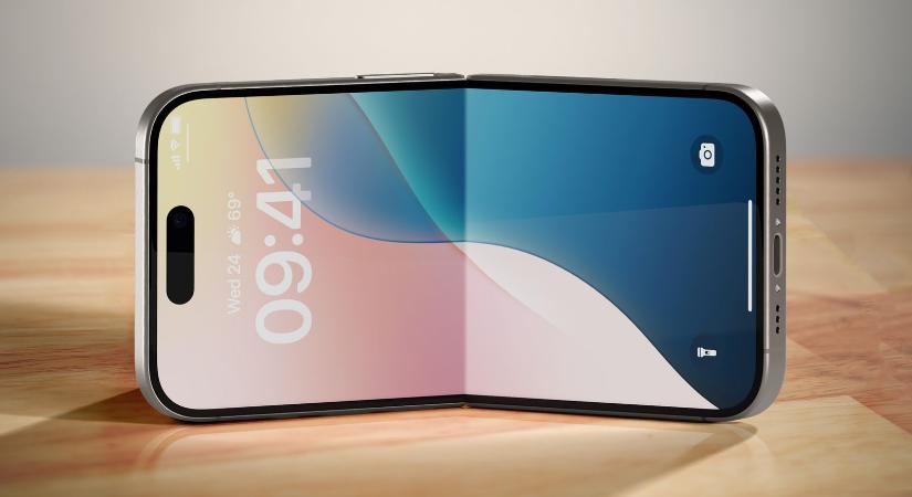 Kagylómobil lehet az Apple második foldable iPhone-ja