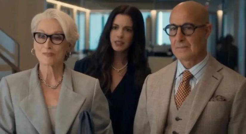 Itt az előzetes, amit sokan vártak: jön Az ördög Pradát visel második része