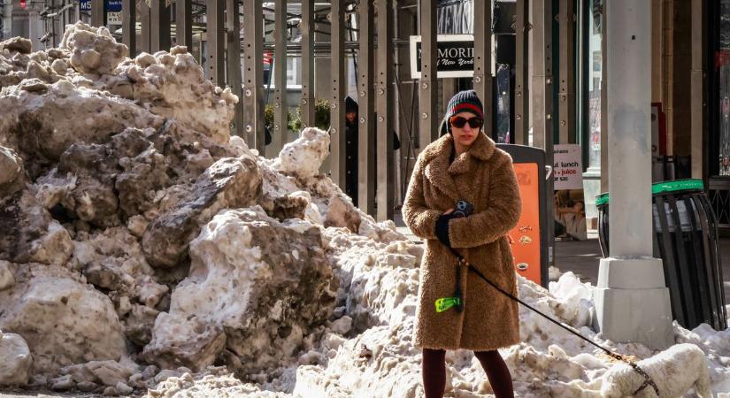 Újabb téli vihar tombolt az Egyesült Államokban: rekordhideget és káoszt okozott