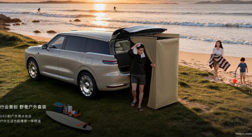 Nappali, hálószoba, padlófűtés, zuhanyfülke – egy autóban!