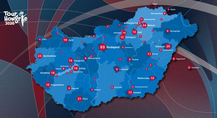 Tour de Hongrie 2026: februr 3-n tvonal-bemutat gla!