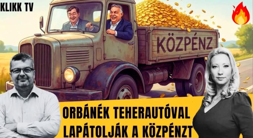 "Orbánék teherautóval lapátolják a közpénzt" - Hatvanpuszta, magánrepülő jellemezték 2025-öt