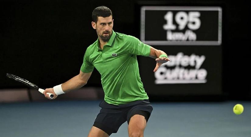 Novak Djokovics a rákbetegek támogatására ajánlotta fel az Australian Openen nyert pénzdíját