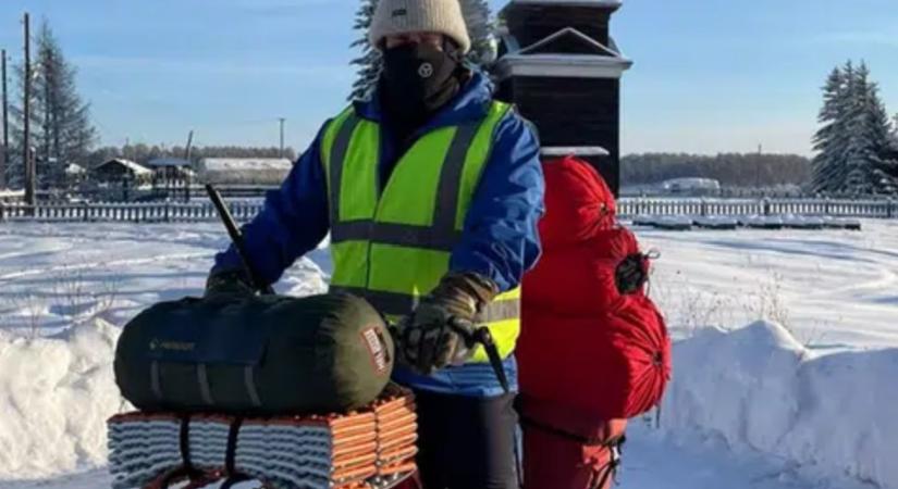 Meghalt a lengyel kerékpáros, aki el akart tekerni a világ leghidegebb helyére