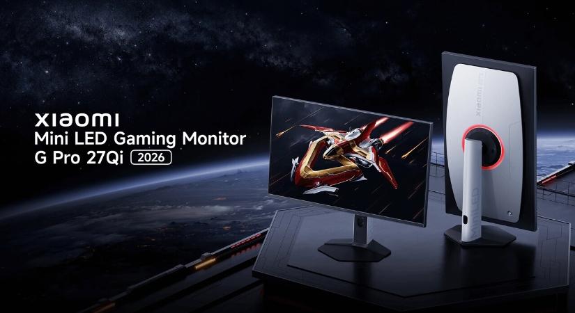 Játékosok után fugót Mini LED-es monitort prezentált a Xiaomitól