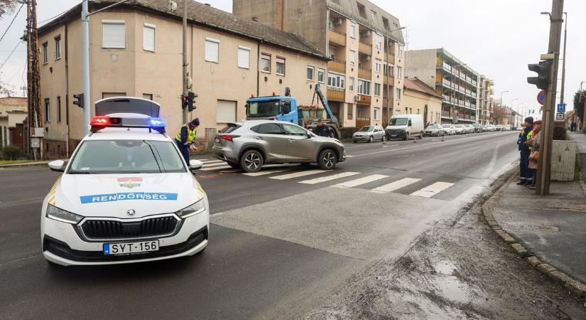 Kiderült, kit gázoltak el Egerben  fotók a baleset helyszínéről