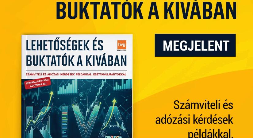 Megjelent! Lehetőségek és buktatók a kivában – számviteli és adózási kérdések példákkal, esettanulmányokkal című kiadványunk