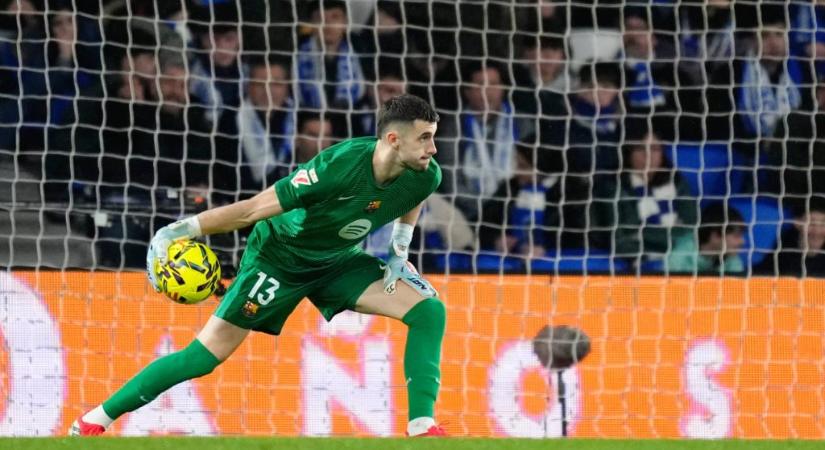 Ismét megsérült a Barca kölcsönadott kapusa, elszállhatnak a vb-esélyei