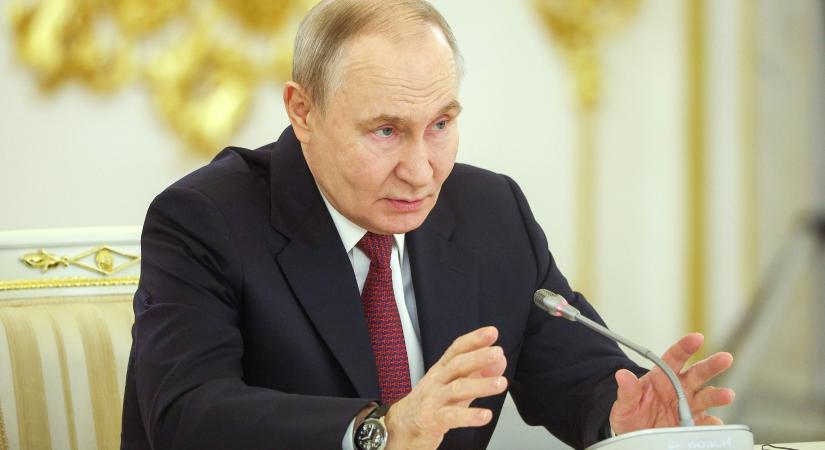 Putyin egyetlen feltételt szabott: Csak Moszkvában hajlandó találkozni Zelenszkijjel