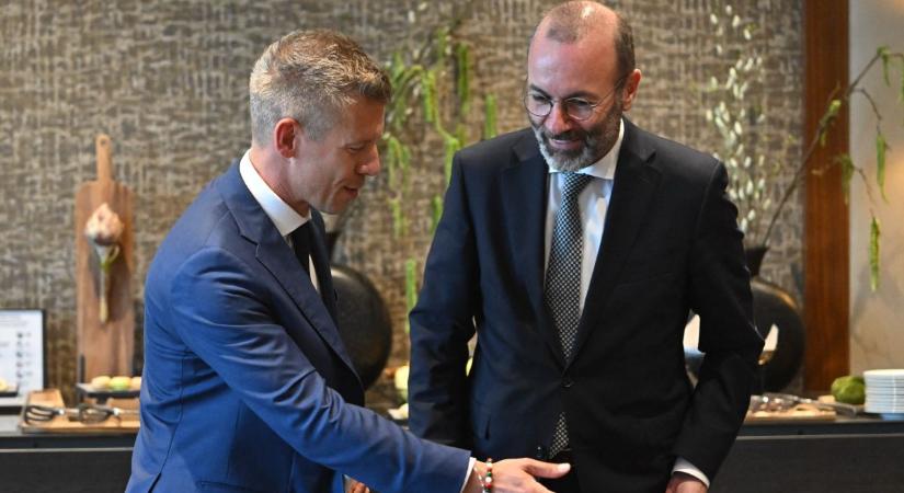 Manfred Weber egyértelművé tette, hol is áll a Tisza Párt: „Csak azokkal dolgozunk együtt, akik Ukrajna-pártiak”