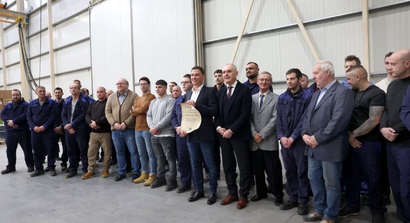 Családi örökség és 250 munkahely: a Luckympex Kft. lett az év munkáltatója Kaposváron