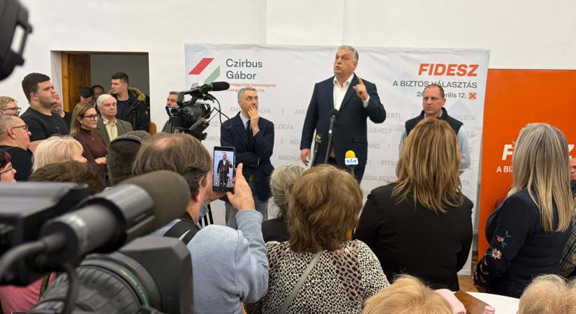 Váratlan vizit – Orbán és Lázár Mártélyon