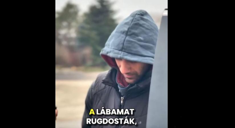 Kamera elé állt a férfi, akit tisza-szimpatizánsok bántalmaztak súlyosan – mutatjuk a jegyzőkönyvet is (VIDEÓ  FOTÓ)