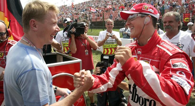 Kitálalt Schumacherről a régi rivális, Häkkinen meglepő dolgot árult el