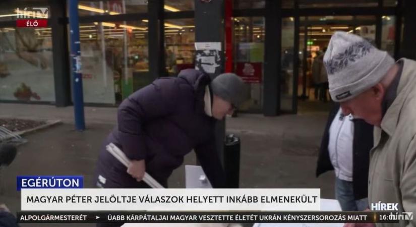 Ilyen nincs: úgy elmenekült a tiszás politikus a kérdések elől, hogy még a szimpatizánsait is hátrahagyta (VIDEÓ)