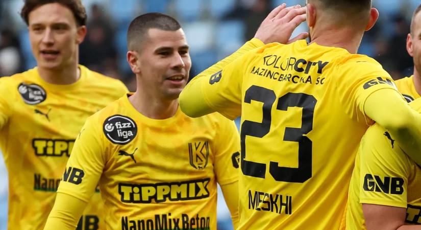 Jó társaságban máris gólpasszt adott a rutinos Ferenczi János