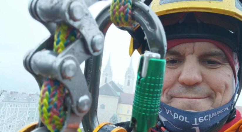 Alpinisták a bakonyi erdők magasában – Szédítő, ami az arborétumokban történik ( fotók)