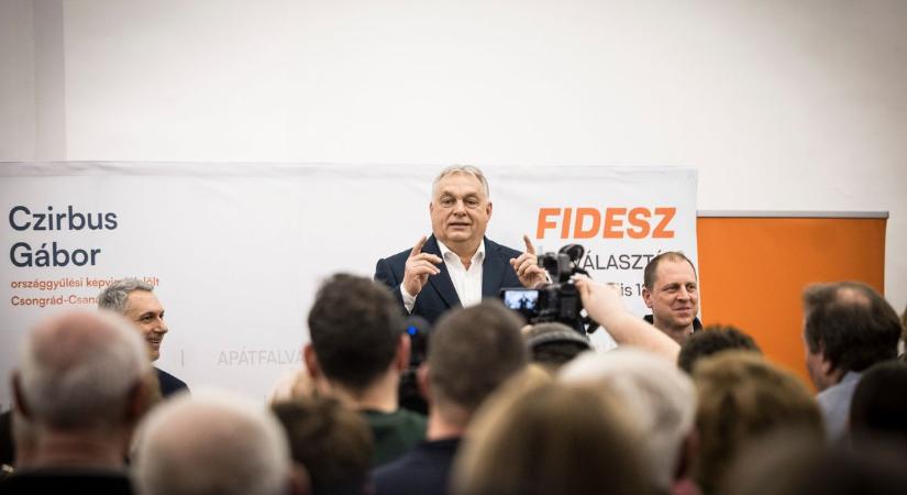 Orbán Viktor: ha a Tisza nyer, akkor a brüsszeli tervek mind zöld utat kapnak