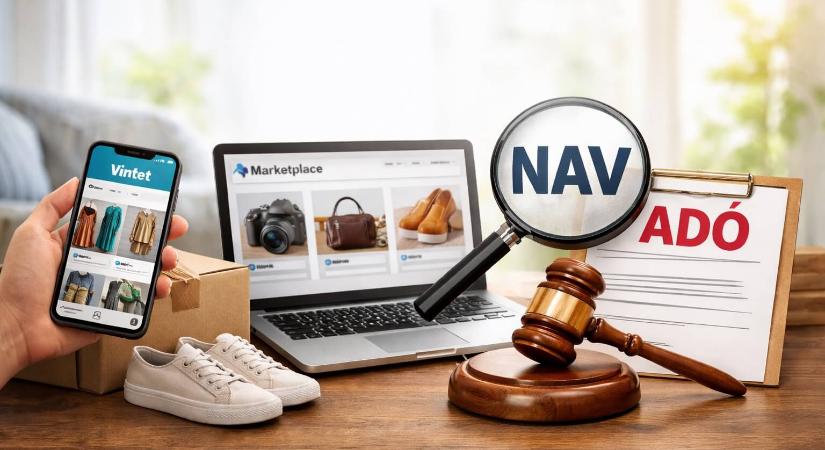 Vinted, Jófogás, Marketplace: Mikortól kopogtat a NAV az online értékesítés adózása miatt 2026-ban?