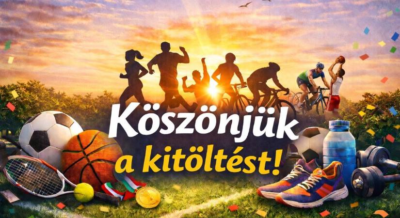 Értékes nyereményeket sorsolnak ki a sportélettel kapcsolatos kérdőívet kitöltők között