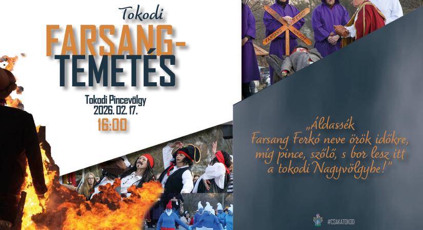 Farsangtemetés Tokodon: idén is elbúcsúztatják a telet