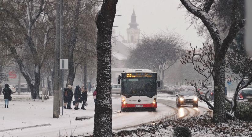 Közbeszólt az időjárás, csúszik a Madách Imre utcai útjavítás