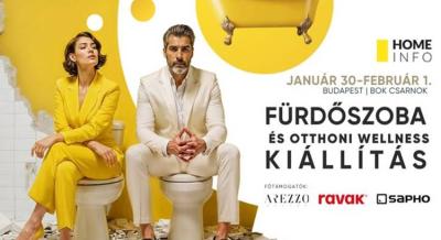 Fürdőszoba és Otthoni Wellness Kiállítás, 2026. január 30. február 1.