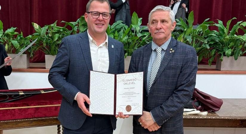 Kitüntették a zalai polgármestert a nagy hadvezér örökségének ápolásáért