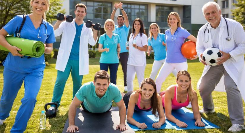 Kaposvári kampány az egészségért: egész éves mozgásprogramot indít a kórház