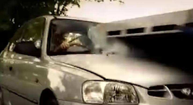 Koporsót kellett választania a gyönyörű lányának - sokkoló videón egy részeg sofőr