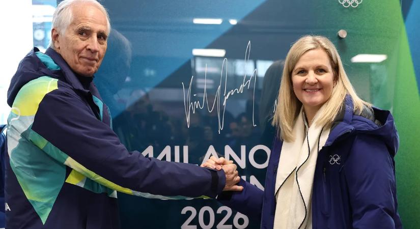 Aláírások az általános fegyvernyugvásért a milánói-cortinai téli olimpián