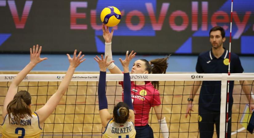 Röplabda Challenge Kupa: egy szett már elég lehet a kaposvári lányoknak Szlovéniában