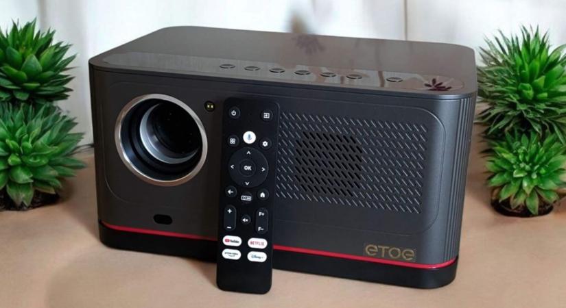 ETOE Whale Pro projektor teszt – Moziélmény csupa egyesért