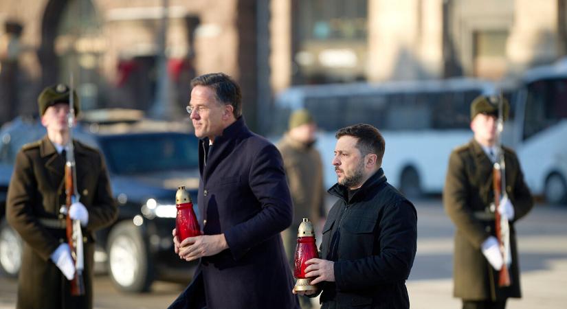 A NATO főtitkára azonnali nyugati katonai támogatást ígért Kijevnek a békekötés után