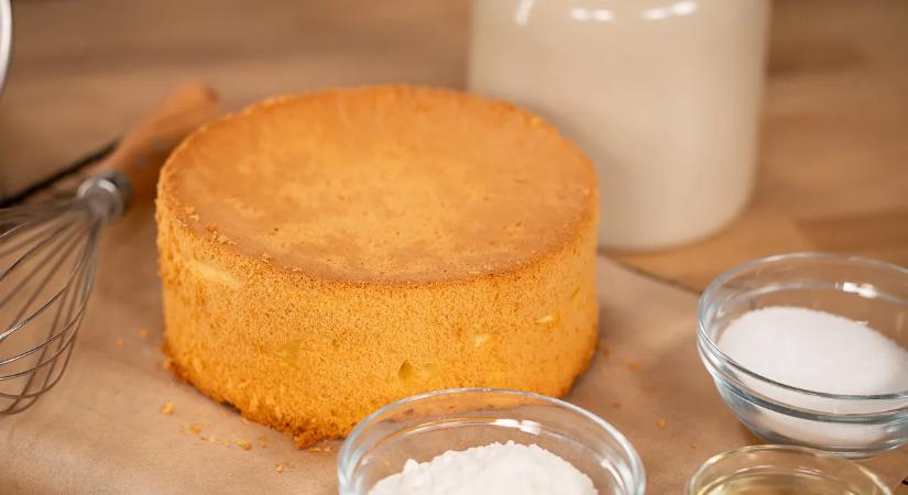 Nem esik össze, nem szárad ki – ha így csinálod, a piskóta mindig tökéletes lesz!