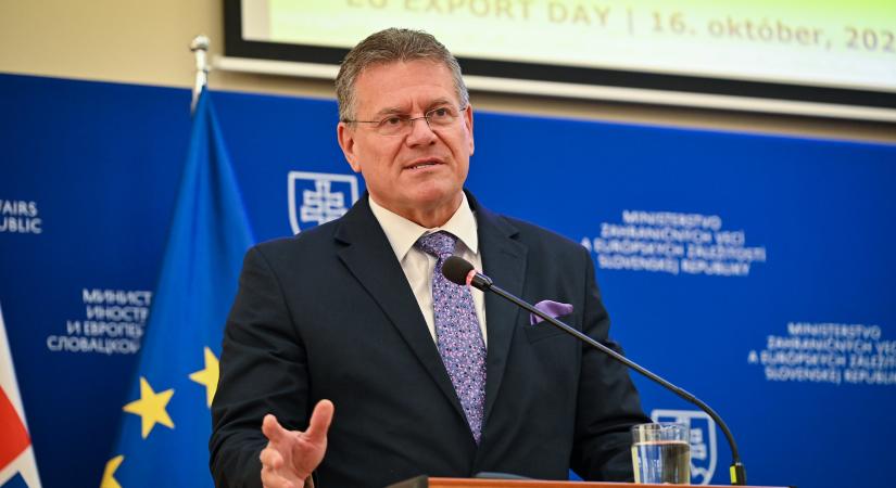 Šefčovič neve is felbukkant az Epstein-aktákban, az uniós biztos cáfol