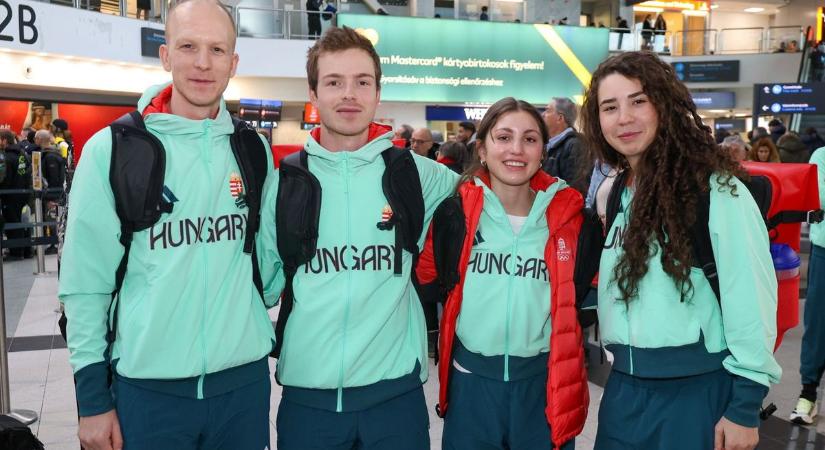 Már a téli olimpia helyszínén vannak a szegediek