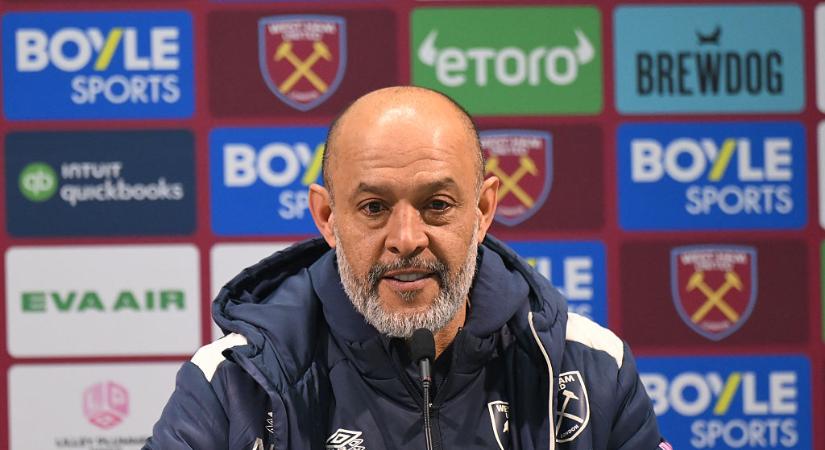 West Ham: kiesés esetén minden kompenzáció nélkül rúghatják ki Nuno Espírito Santót – sajtóhír