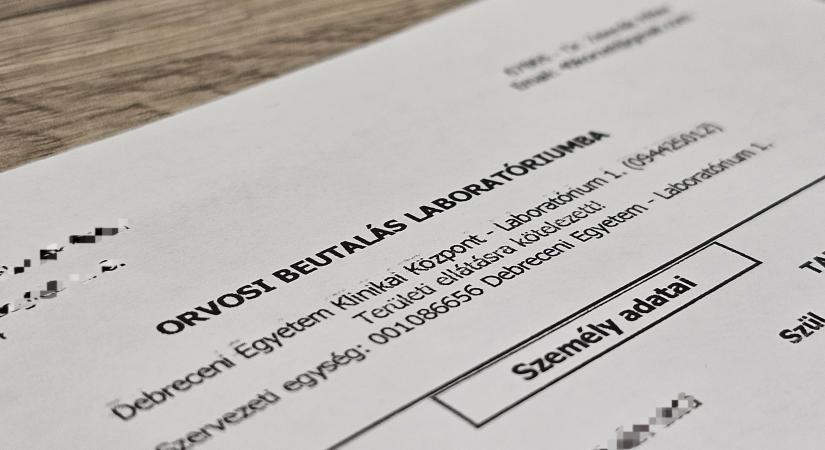 Papíralapú beutaló a digitális egészségügy árnyékában