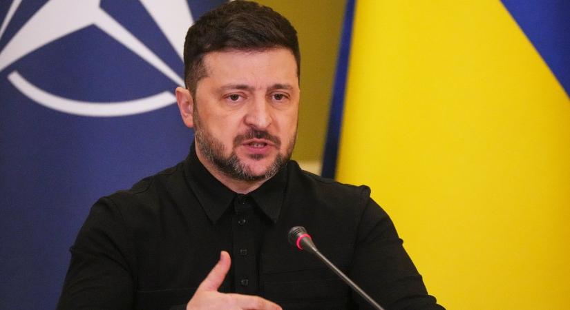 Volodimir Zelenszkij: Ukrajna tárgyalni akar és nem megadni magát az oroszoknak