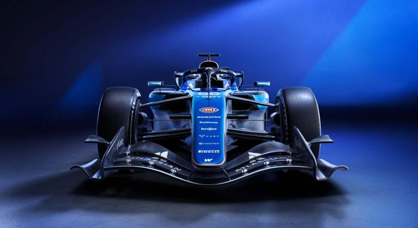 A Williams is merész első felfüggesztést kap, de nem olyan szélsőségeset, mint Newey Aston Martinja