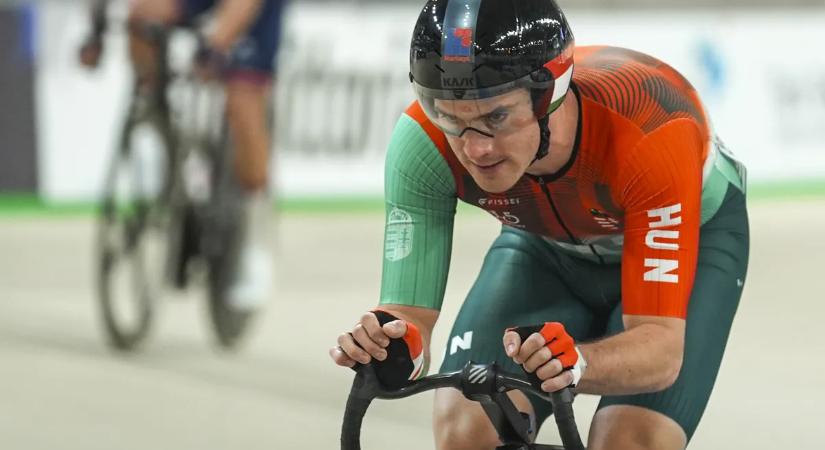 Pályakerékpáros Eb: Drijver Bertold kilencedik lett a scratchben