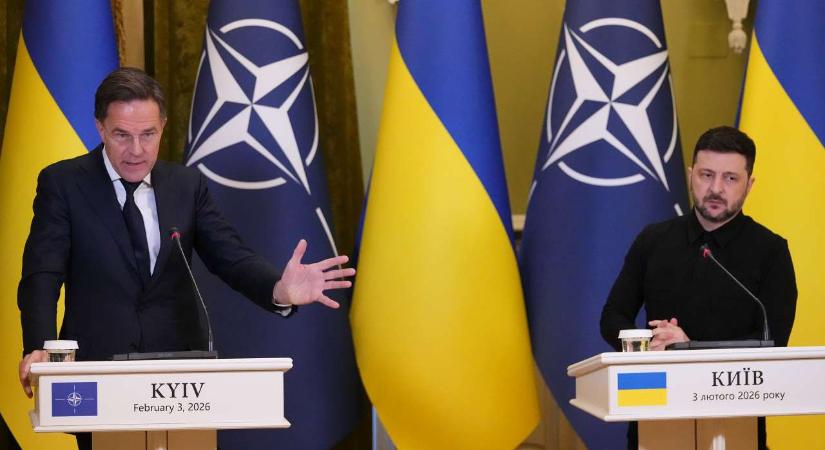 Rutte: A Moszkva által indított brutális éjszakai támadások nem a békekeresés jelei