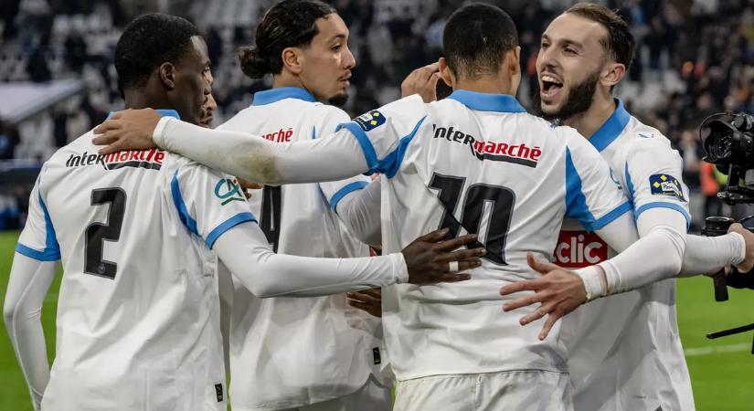 Negyeddöntős a Marseille és a Reims a Francia Kupában