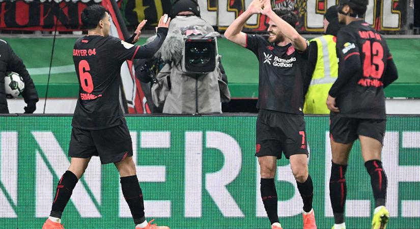 Német Kupa: magabiztos játékkal jutott az elődöntőbe a Bayer Leverkusen! – videóval