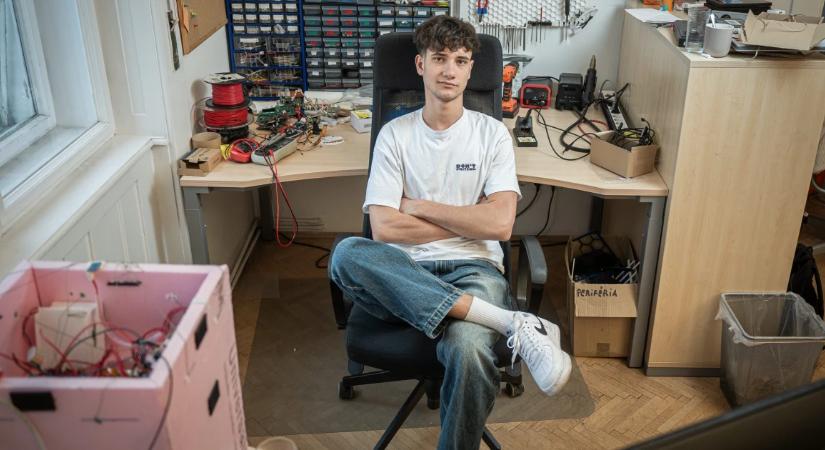 Domi 30 kilométer magasra szálló földmegfigyelő ballonokkal hódítaná meg a globális védelmi ipart, a 20 éves magyar srác több mint 200 millió forintot kapott