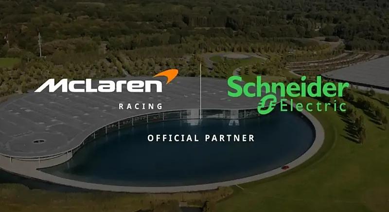 A Schneider Electric lett a McLaren új technológiai partnere