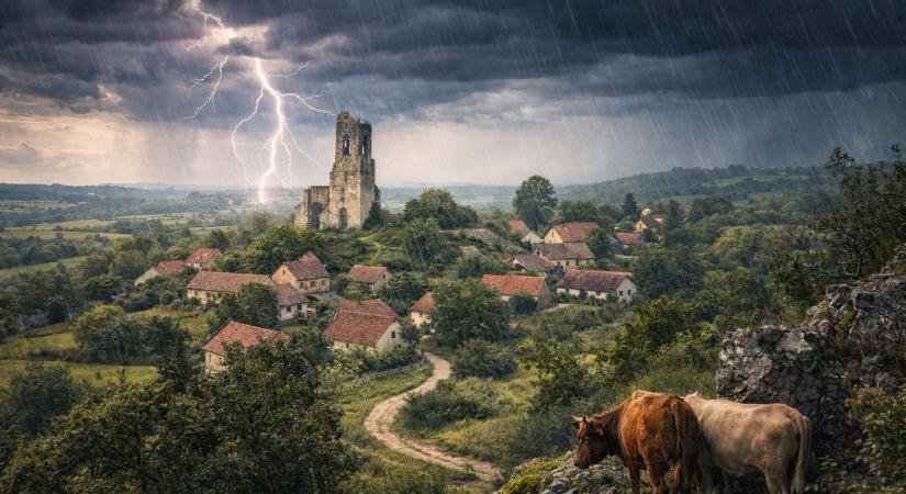 A mesterséges intelligencia megkeverte a Balaton-felvidéket – Felismered ezeket a falvakat?