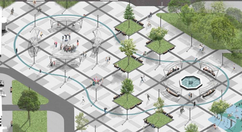 Kisvárosi központ újragondolása: az új városi tér Maloarkhangelskben