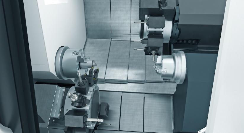 Univerzális esztergaközpont a teljes, 6 oldalas megmunkáláshoz – CTX 450 4A